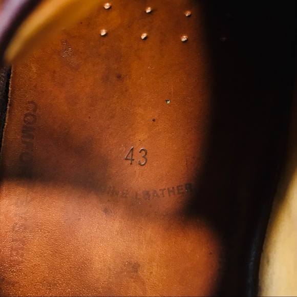 Mens Ecco Derby, Brown Leather, Lace Up In EUC - Picture 7 of 8